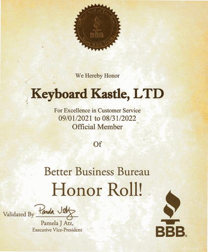 Keyboard Kastle Ltd BBB Business Review