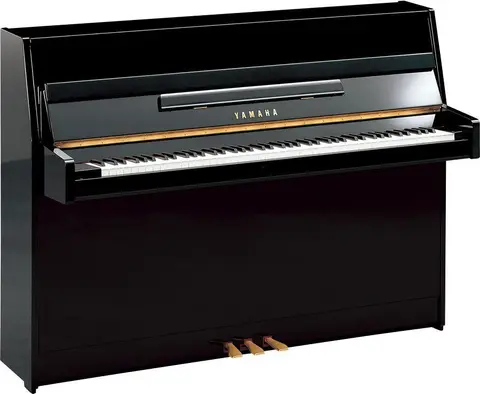 Yamaha B1 continental console piano in ebony polish