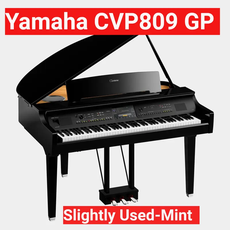 Used Yamaha Clavinova CVP809 GP, slightly used, mint
