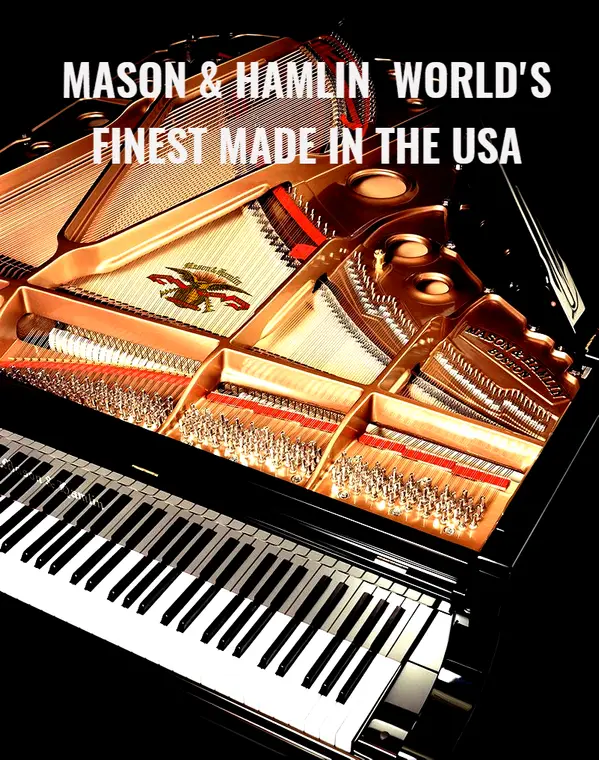 Mason & Hamlin, world's finest, made in the USA. Shop grand pianos