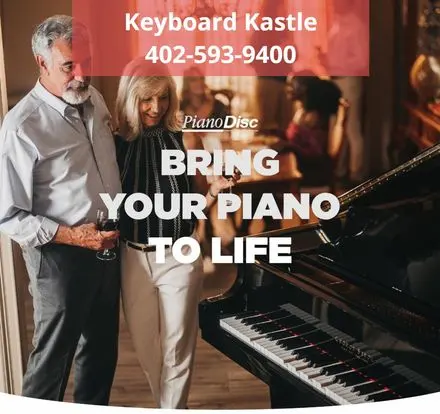 PianoDisc: bring your piano to life. Keyboard Kastle, 402-593-9400