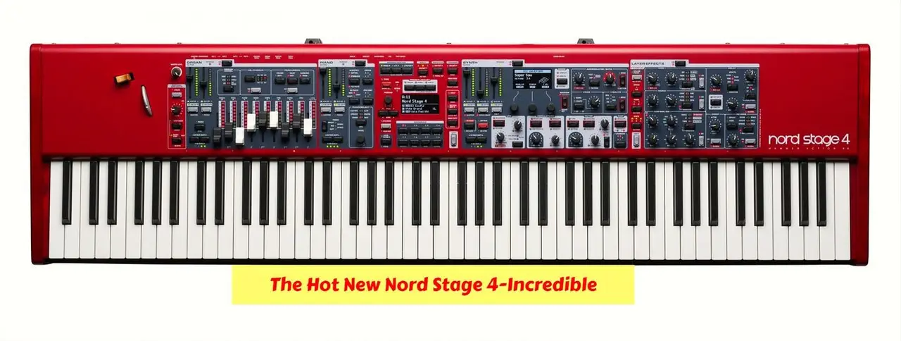The hot new Nord Stage 4 keyboard